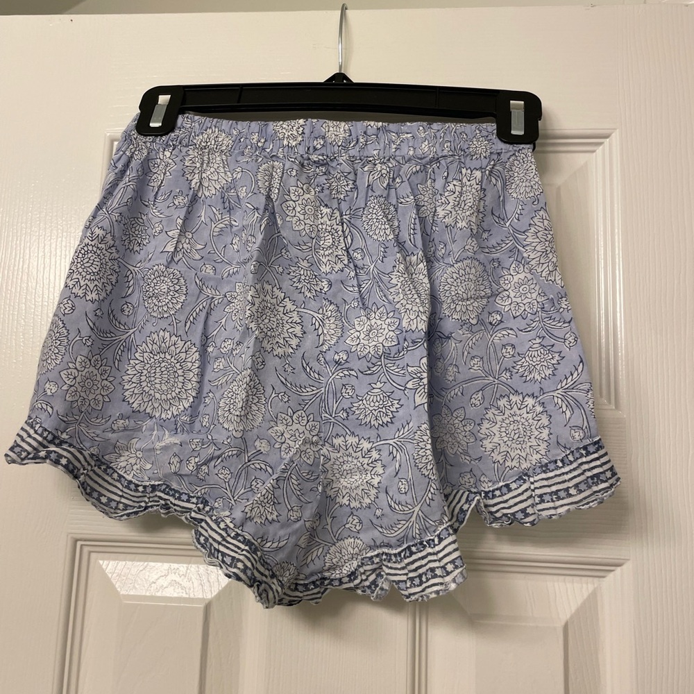 Cleobella Ruffled Cami Pajama Set in Hydrangea - Picture 12 of 15